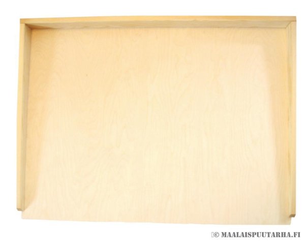 Leivinlauta koivuvaneria, leivonta-alusta puinen, 50 cm syvä
